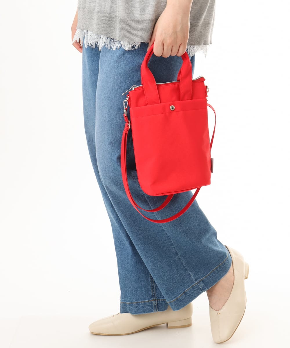 OLLHD31109 eur3(エウルキューブ) 【大きいサイズ/接触冷感】ストレートワイドデニムパンツ ライトブルー