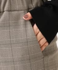 OLLLS05089 eur3(エウルキューブ) 【大きいサイズ】ロイヤルヒートストレートパンツ ベージュ(82)