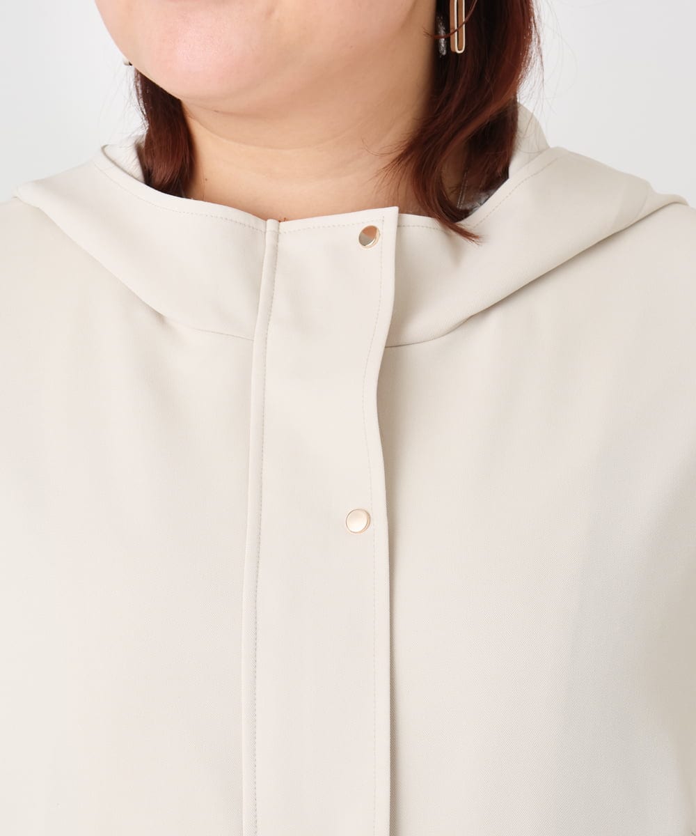 OLUBD08199 eur3(エウルキューブ) 【大きいサイズ】キルトコンビアウター ベージュ(82)