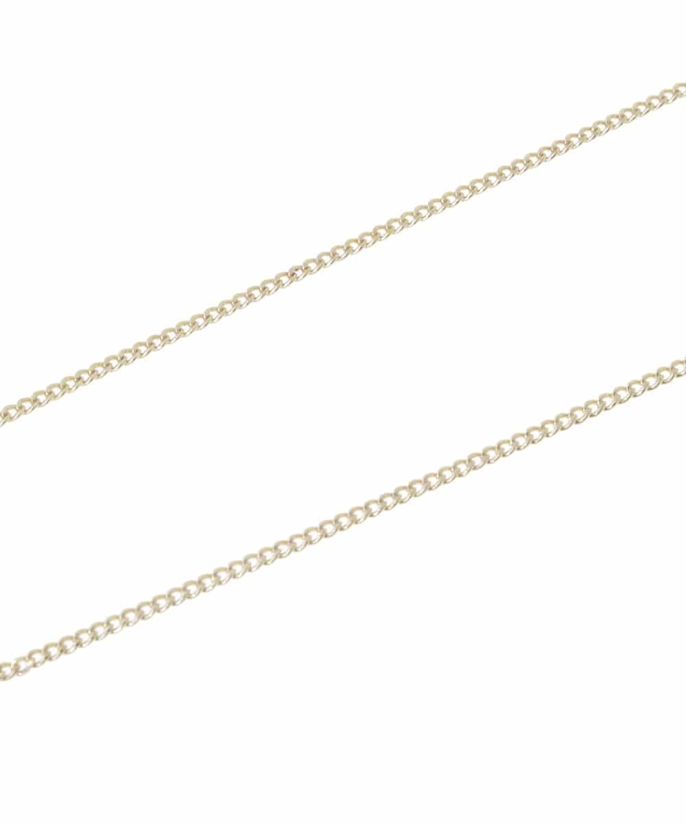 OZ2AS34030 eur3(エウルキューブ) ニュアンスリングトップネックレス ゴールド(95)