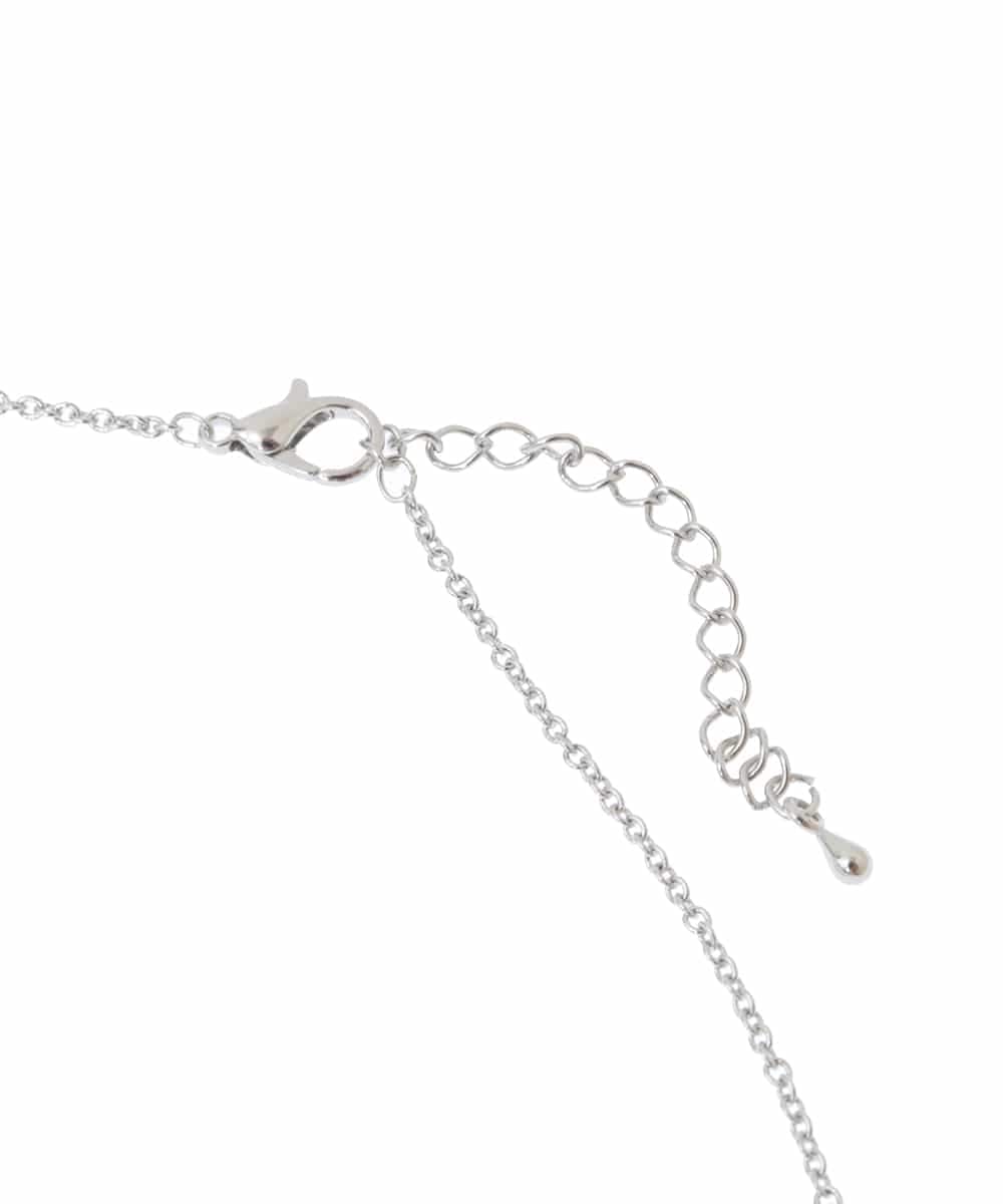 OZ2AS35030 eur3(エウルキューブ) ドロップモチーフデザインネックレス シルバー(96)
