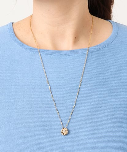 OZ2DD03039 eur3 レース風サークルモチーフネックレス