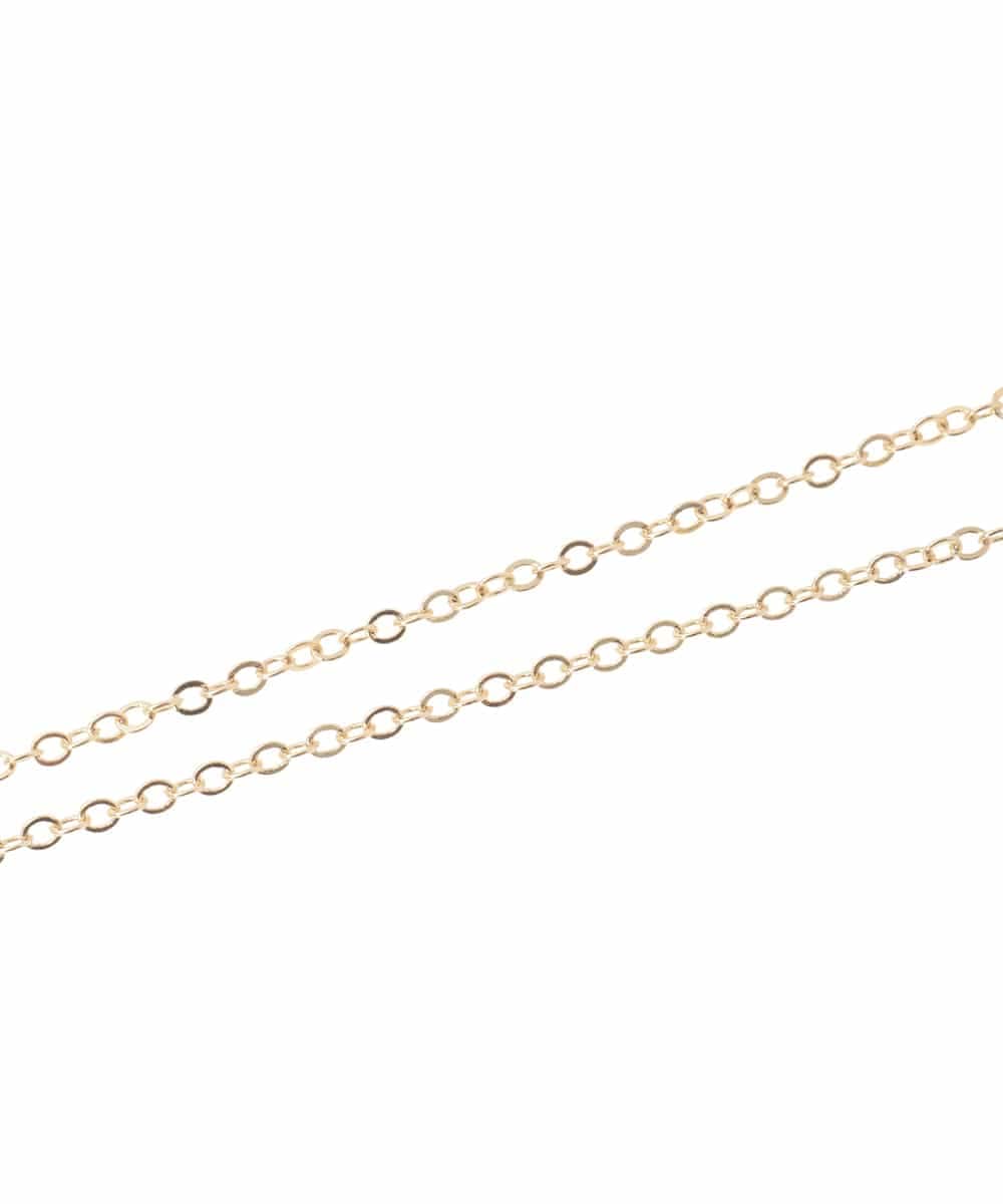 OZ2DD06039 eur3(エウルキューブ) バロックパールモチーフネックレス ゴールド