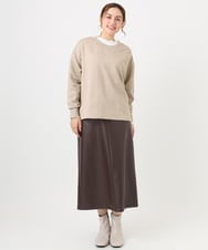 OZ6KA08089 eur3(エウルキューブ) スクエアトゥショートブーツ アイボリー