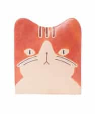 OZYDD01019 eur3(エウルキューブ) 猫スクエアコインケース オレンジ