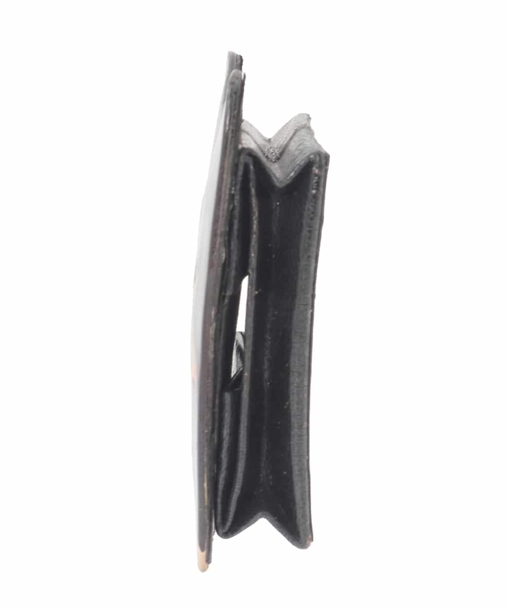 OZYDD01019 eur3(エウルキューブ) 猫スクエアコインケース ブラック