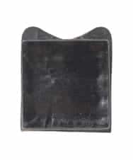 OZYDD01019 eur3(エウルキューブ) 猫スクエアコインケース ブラック