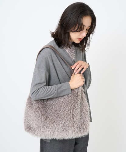 PG5AD03230  ファーショルダーバッグ