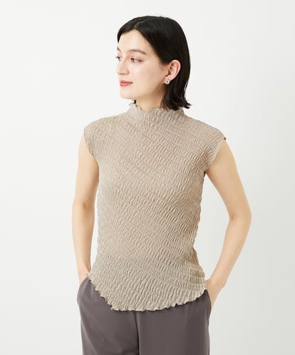 PHBGD20230 GEORGES RECH(小さいサイズ) プリーツフレンチスリーブプルオーバー