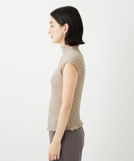 PHBGD20230 GEORGES RECH(小さいサイズ)(メゾン ドゥ サンク) プリーツフレンチスリーブプルオーバー ベージュ