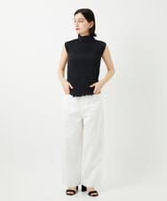 PHBGD20230 GEORGES RECH(小さいサイズ)(メゾン ドゥ サンク) プリーツフレンチスリーブプルオーバー ベージュ