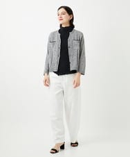 PHBGD20230 GEORGES RECH(小さいサイズ)(メゾン ドゥ サンク) プリーツフレンチスリーブプルオーバー ベージュ