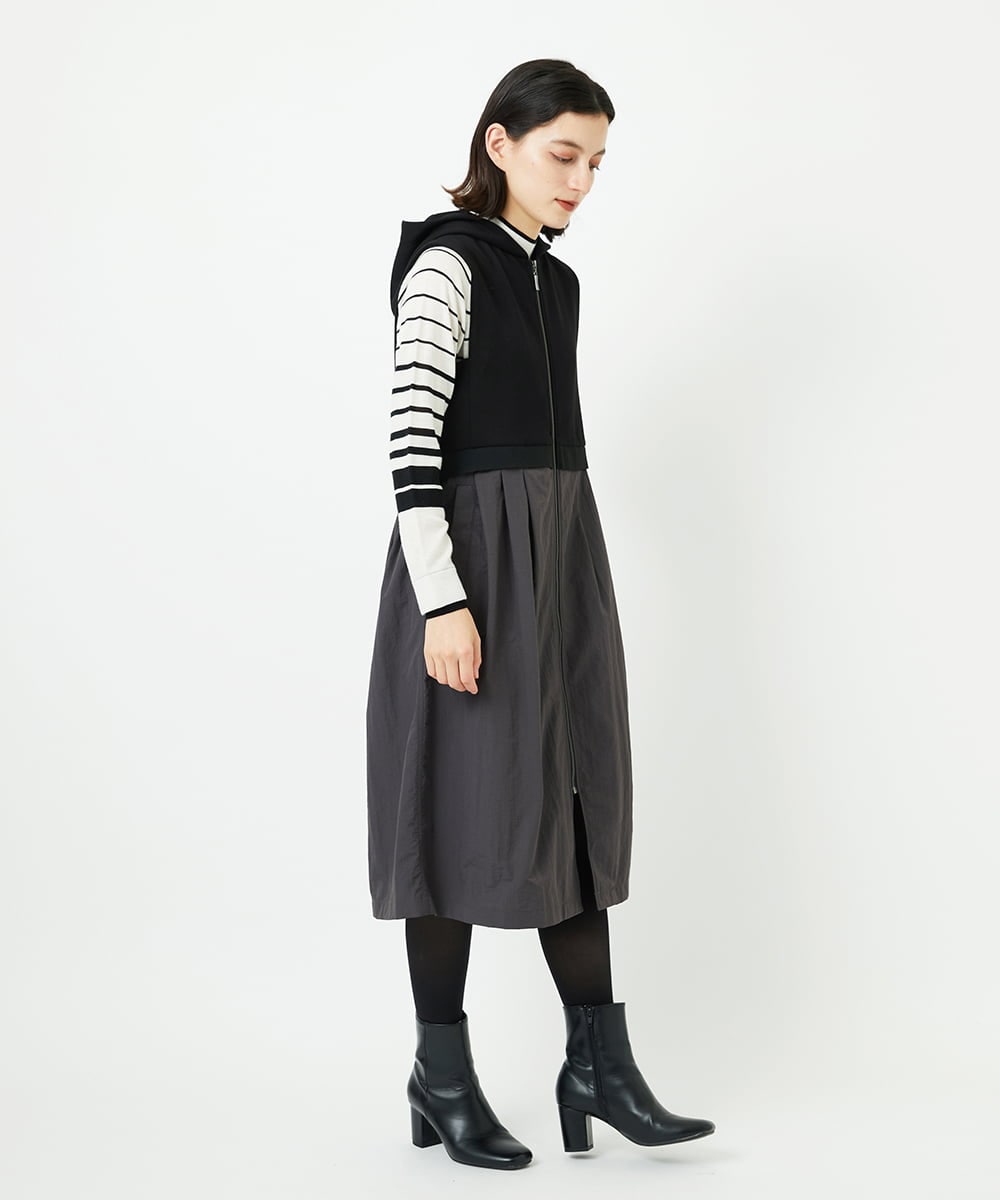 PHFAD11230 GEORGES RECH(小さいサイズ)(メゾン ドゥ サンク) [アンサンブル対応]ウォッシャブルウールハイネックニット イエロー