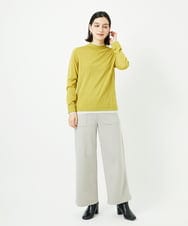 PHFAD11230 GEORGES RECH(小さいサイズ)(メゾン ドゥ サンク) [アンサンブル対応]ウォッシャブルウールハイネックニット イエロー
