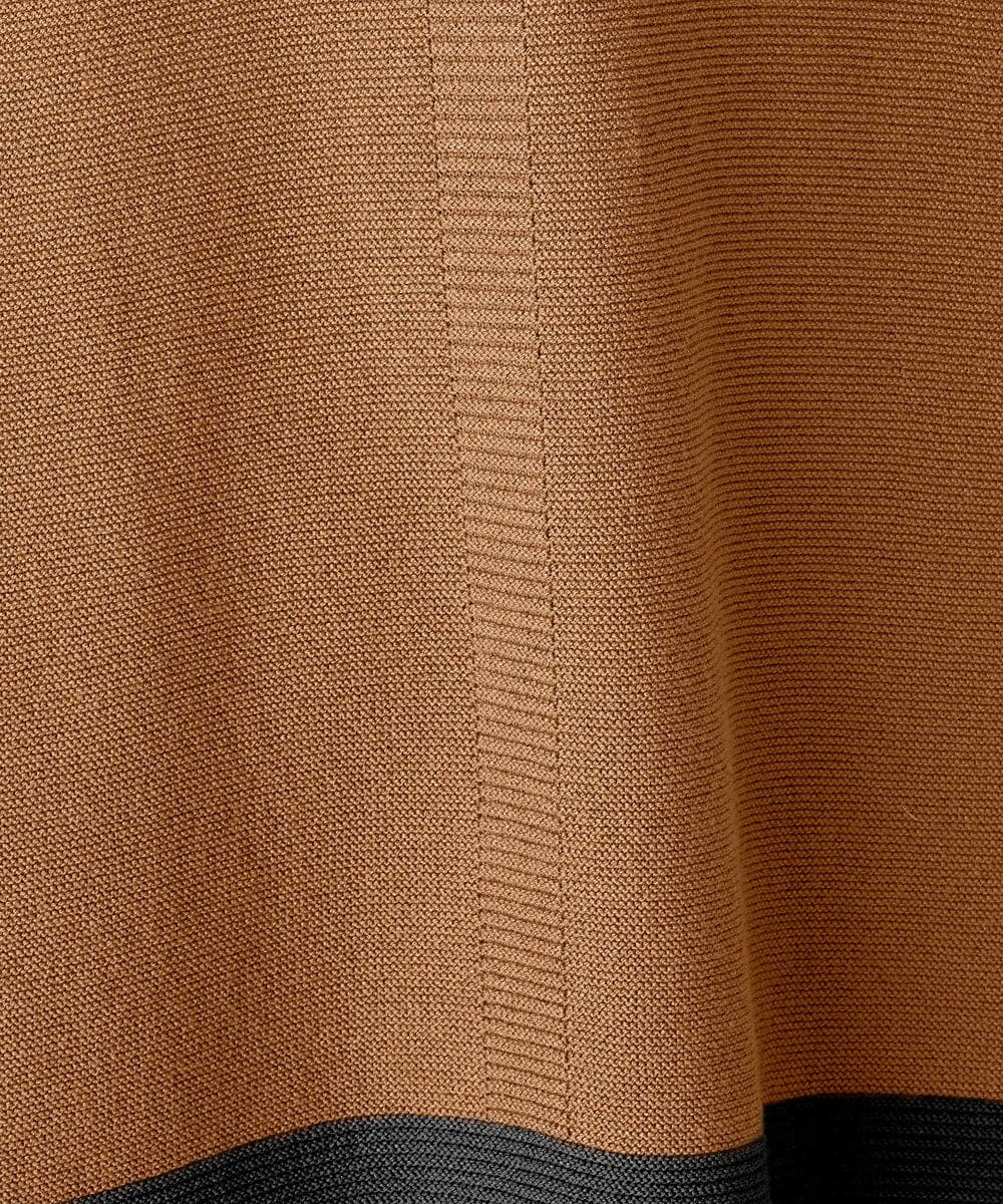 PHFJE25250 GEORGES RECH(小さいサイズ)(メゾン ドゥ サンク)  [日本製]ホールガーメントニットプルオーバー グリーン