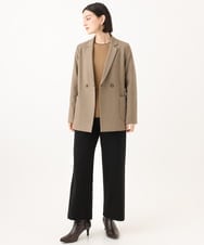 PHFJE25250 GEORGES RECH(小さいサイズ)(メゾン ドゥ サンク)  [日本製]ホールガーメントニットプルオーバー グリーン