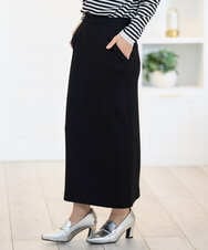 PHHAG11240 GEORGES RECH(小さいサイズ)(メゾン ドゥ サンク)  [セットアップ対応]ストレッチダンボールナロースカート ブラウン