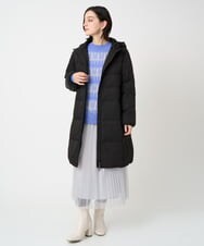 PHHCD65360 GEORGES RECH(小さいサイズ)(メゾン ドゥ サンク)  [日本製]アコーディオンシアープリーツスカート ライトグレー