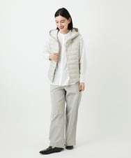 PHJEE08360 GEORGES RECH(小さいサイズ)(メゾン ドゥ サンク) タフタダウンベスト ベージュ