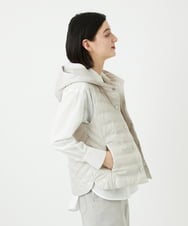 PHJEE08360 GEORGES RECH(小さいサイズ)(メゾン ドゥ サンク) タフタダウンベスト ベージュ