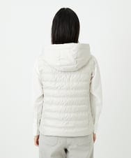 PHJEE08360 GEORGES RECH(小さいサイズ)(メゾン ドゥ サンク) タフタダウンベスト ベージュ