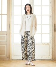 PHJGD31390 GEORGES RECH(小さいサイズ)(メゾン ドゥ サンク)  [セットアップ対応]フレンチリネンテーラードジャケット ベージュ