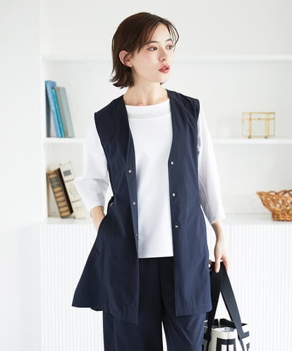 PHJGE40330 GEORGES RECH(小さいサイズ)  [セットアップ対応]4WAYタフタロングジレ