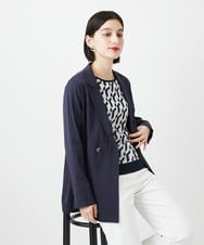 PHJGE47390 GEORGES RECH(小さいサイズ)(メゾン ドゥ サンク) ダブルブレストテーラードジャケット ベージュ