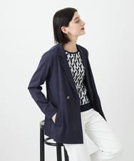 PHJGE47390 GEORGES RECH(小さいサイズ)(メゾン ドゥ サンク) ダブルブレストテーラードジャケット ベージュ