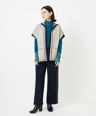 PHKAD12180 GEORGES RECH(小さいサイズ)(メゾン ドゥ サンク) カシミヤハイネックチュールカットソー グリーン