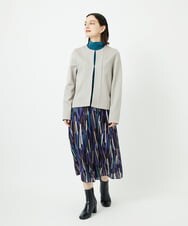 PHKAD12180 GEORGES RECH(小さいサイズ)(メゾン ドゥ サンク) カシミヤハイネックチュールカットソー グリーン
