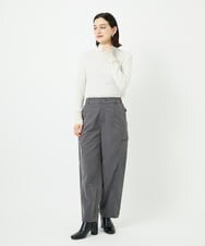 PHKAD12180 GEORGES RECH(小さいサイズ)(メゾン ドゥ サンク) カシミヤハイネックチュールカットソー グリーン