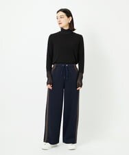 PHKAD12180 GEORGES RECH(小さいサイズ)(メゾン ドゥ サンク) カシミヤハイネックチュールカットソー グリーン