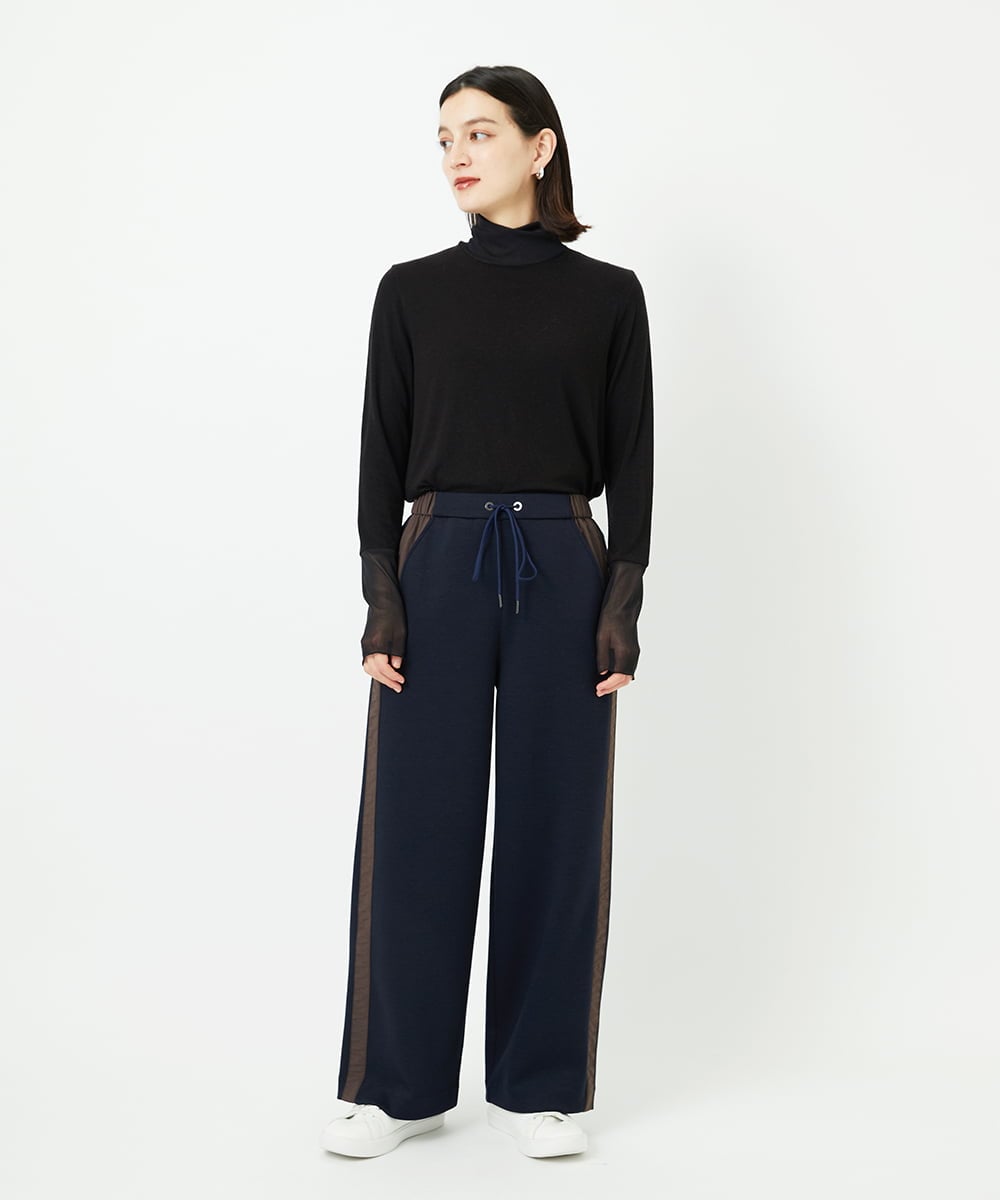 PHKAD12180 GEORGES RECH(小さいサイズ)(メゾン ドゥ サンク) カシミヤハイネックチュールカットソー グリーン