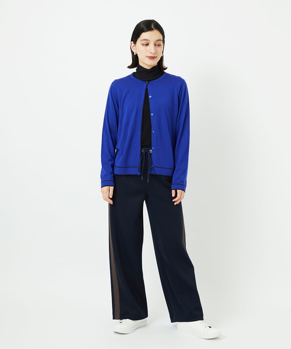 PHKAD12180 GEORGES RECH(小さいサイズ)(メゾン ドゥ サンク) カシミヤハイネックチュールカットソー グリーン