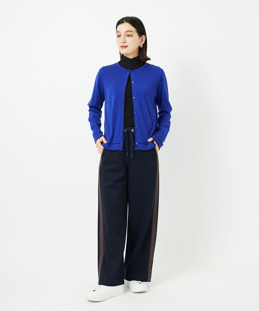 PHKAD12180 GEORGES RECH(小さいサイズ)(メゾン ドゥ サンク) カシミヤハイネックチュールカットソー グリーン