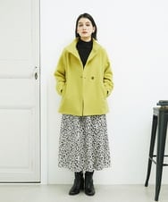 PHKAD12180 GEORGES RECH(小さいサイズ)(メゾン ドゥ サンク) カシミヤハイネックチュールカットソー グリーン