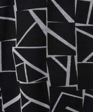 PHKAD22290 GEORGES RECH(小さいサイズ)(メゾン ドゥ サンク)  [日本製]ダブルフェイスミニフード9分袖ロゴカットソー ネイビー