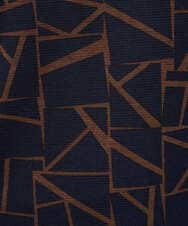 PHKAD22290 GEORGES RECH(小さいサイズ)(メゾン ドゥ サンク)  [日本製]ダブルフェイスミニフード9分袖ロゴカットソー ネイビー