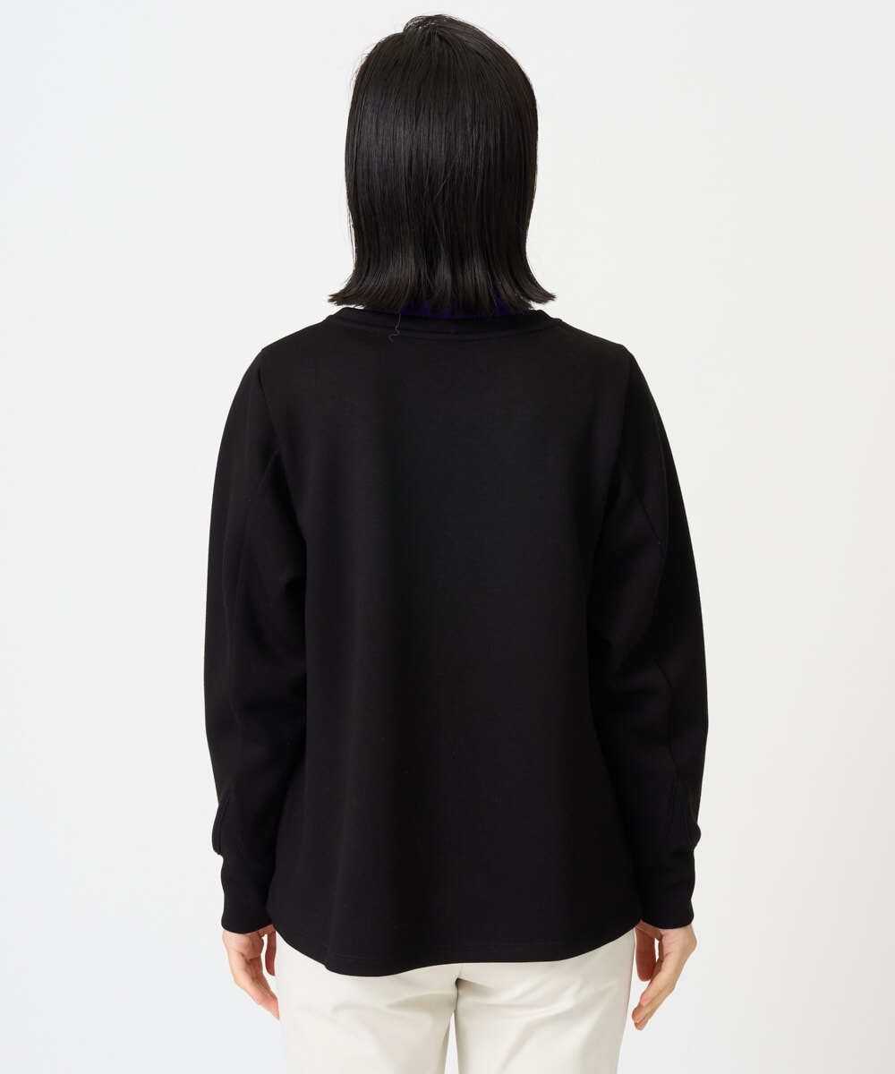 PHKAG11240 GEORGES RECH(小さいサイズ)(メゾン ドゥ サンク)  [セットアップ対応]ストレッチダンボールロゴプルオーバー ブラウン
