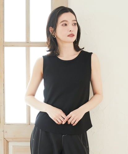 PHKGD27130   [日本製]2WAYリブタンクトップ
