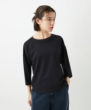 PHKGE41230 GEORGES RECH(小さいサイズ)(メゾン ドゥ サンク) ドルマンスリーブシアーポンチカットソー ホワイト