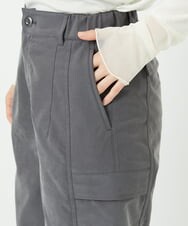PHLAD09290 GEORGES RECH(小さいサイズ)(メゾン ドゥ サンク) フィブリルカーゴパンツ ダークグレー