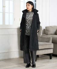 PHLAG34290 GEORGES RECH(小さいサイズ)(メゾン ドゥ サンク) 裏起毛ストレッチデニムパンツ ネイビー