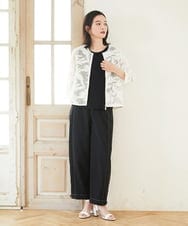 PHLGD12290 GEORGES RECH(小さいサイズ)(メゾン ドゥ サンク)  [セットアップ対応]ステッチワーク2WAYパンツ ベージュ