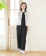 PHLGD12290 GEORGES RECH(小さいサイズ)(メゾン ドゥ サンク)  [セットアップ対応]ステッチワーク2WAYパンツ ベージュ