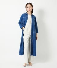 PHLHD52250 GEORGES RECH(小さいサイズ)(メゾン ドゥ サンク)  [日本製/新色追加]シェルタリングドライオックスワイドパンツ ベージュ
