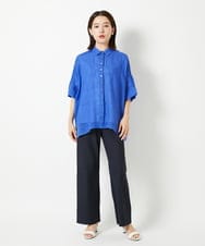 PHLHD52250 GEORGES RECH(小さいサイズ)(メゾン ドゥ サンク)  [日本製/新色追加]シェルタリングドライオックスワイドパンツ ベージュ