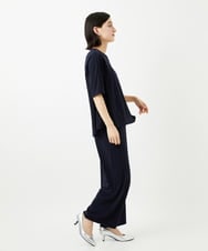 PHQGD11210 GEORGES RECH(小さいサイズ)(メゾン ドゥ サンク)  [セットアップ対応]ドライタッチジャージーワイドストレートパンツ ベージュ