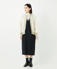 PHTAE57360 GEORGES RECH(小さいサイズ)(メゾン ドゥ サンク) フェザーチュールブルゾン アイボリー
